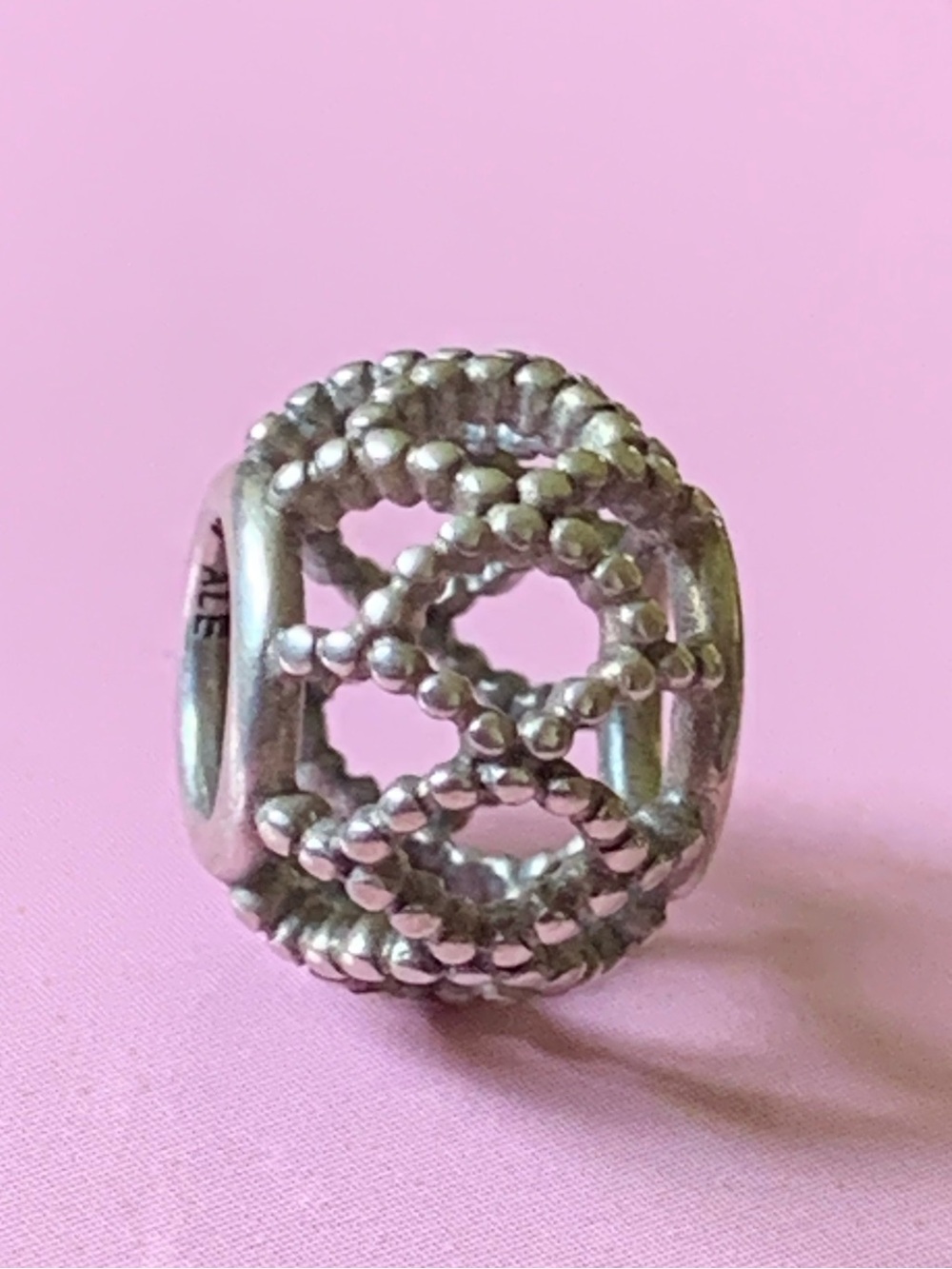 Pandora Open Work Wanderlust Charm